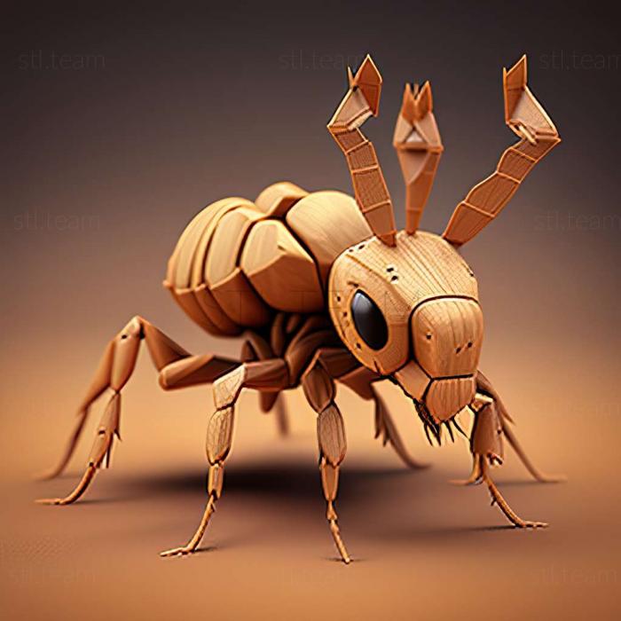 3D модель Cylindromyrmex striatus (STL)